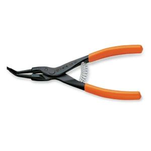 Pince pour circlips extérieurs à  becs coudés à  45Â°