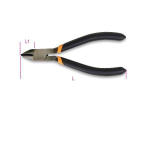 Pince coupante semi-rase branches gainées avec double couche de PVC antidérapant