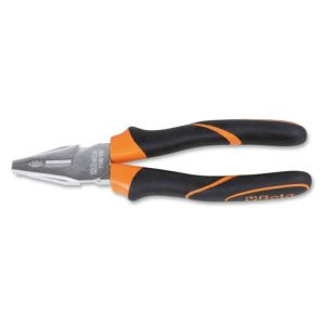 Pince universelle chromée polie branches gainées confort bi-matières