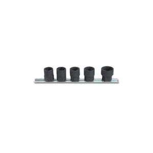 Jeu d'extracteurs d'écrous endommagés avec carrés 3/8" et 1/2"