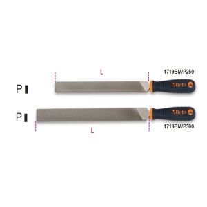 Limes plates aluminium manche en matériau plastique
