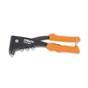 Pince à  riveter avec 4 embouts