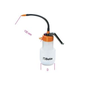 Burette plastique à  embout flexible