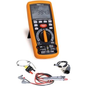 Multimètre/mégohmmètre pour test isolation à  haute tension. Lecture à  valeur efficace TRUE RMS