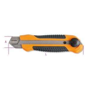 Cutter de 25 mm, poignée bimatière antiglisse