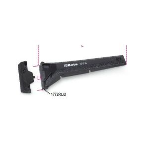 Grattoir plastique avec protection de la lame