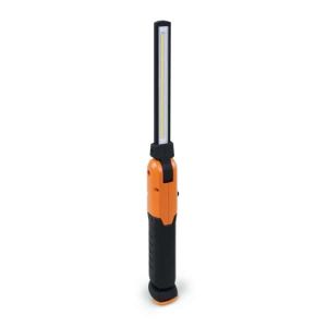 Lampe d'inspection LED rechargeable, avec double émission de lumière, articulée, peut être tournée à  180 Â°, avec base magnétique pivotante et crochet