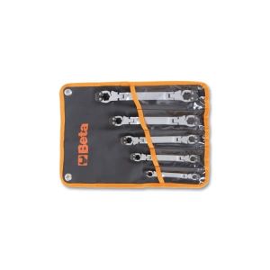 Jeu de clés ouvrables articulées en trousse. Idéal pour raccords de tuyauterie