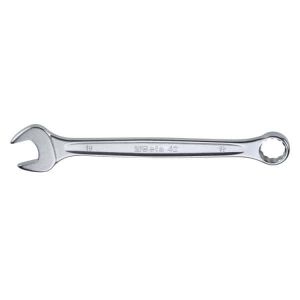Clé mixte fourche et polygonale, chromée