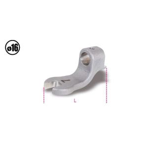 Clé à  fourche pour clés dynamométriques 604B/5 et 604B/10 entraà®nement 8 mm
