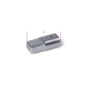 Raccord avec attache rectangulaire femelle 9x12 mm et mâle 14x18 mm