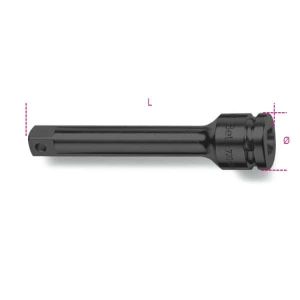 Rallonge carrés mâle et femelle 3/8"