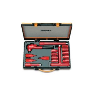 Jeu de 9 douilles 6 pans, 3 douilles tournevis pour vis 6 pans creux et 4 accessoires