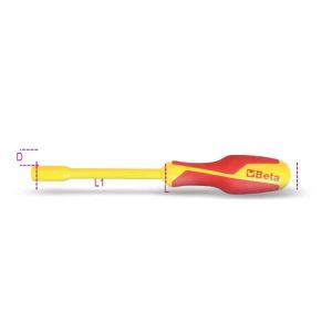 Clé à  douille emmanchée