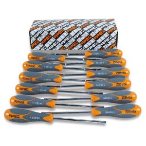 Jeu de 12 clés à  douille emmanchée série longue
