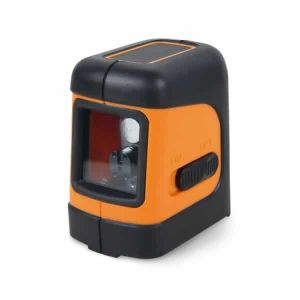 Niveau laser croisé, 30 mètres, poutre verte, avec base magnétique et support mural, en coffret
