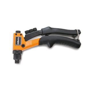 Pince à riveter ultra compacte avec réglage de l'effort