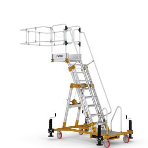 Plateforme mobile ajustable
