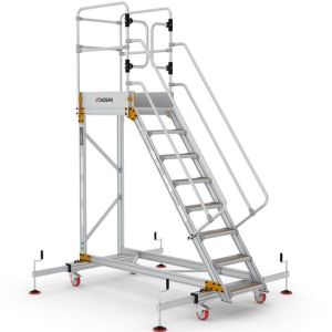 Échelle à Plateforme avec Stabilisateurs
