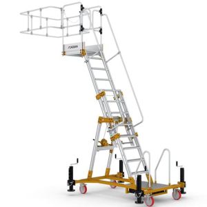 Plateforme mobile ajustable