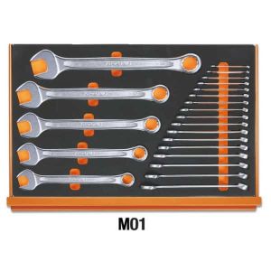 Composition de 214 outils pour la maintenance générale en plateaux mousse compacte