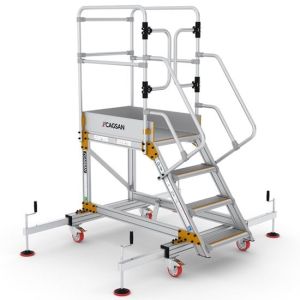 Échelle à Plateforme avec Stabilisateurs