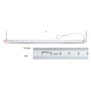 Réglet flexible en acier inoxydable