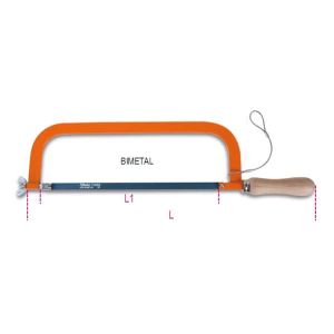 Monture de scie à  métaux type soudeur avec lame H-SAFE