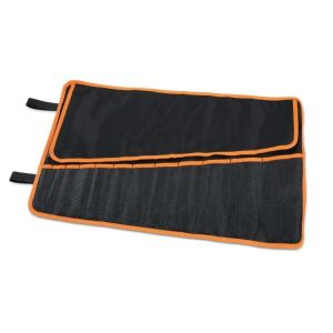 Portefeuille d'outils enroulable en polyester durable, vide