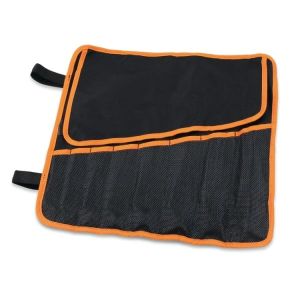 Portefeuille d'outils enroulable en polyester durable, vide