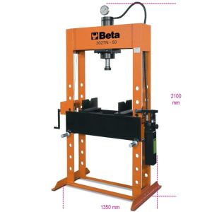Presse hydraulique 50T avec piston mobile et treuil
