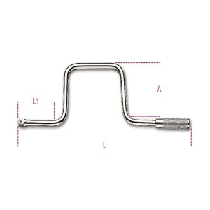 Vilebrequin carré mâle 3/8"