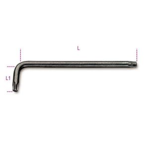 Clé mâle coudée pour vis Tamper Resistant Torx®