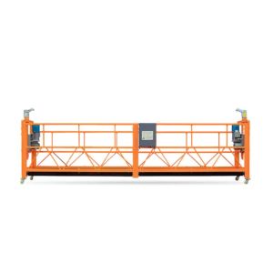 Plateforme suspendue en acier peint 5m