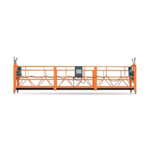 Plateforme suspendue en acier peint 6m