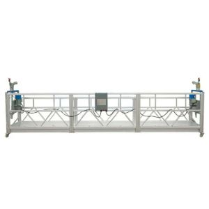 Plateforme suspendue en acier galvanisé 7.5m