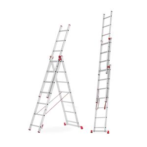 Échelle triple