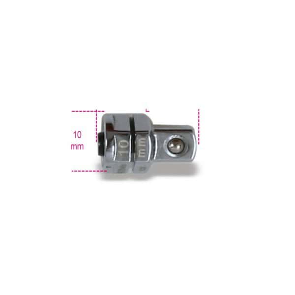 Adaptateur pour douilles 1/4″ à déverrouillage rapide, pour clés à cliquet 10 mm