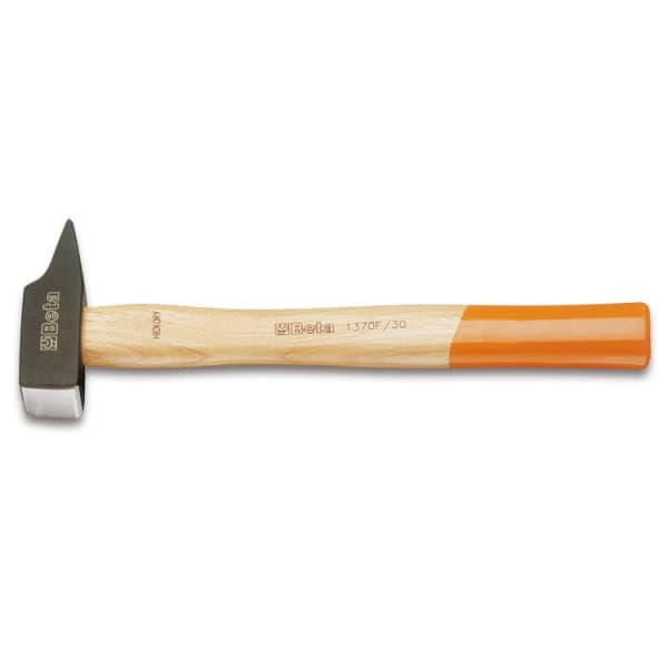 Marteau de mécanicien tête rivoir, manche en bois