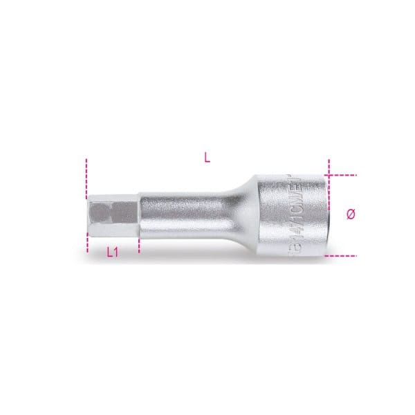 Douille mâle 6 pans 11 mm pour vis des étriers de frein Mercedes ML (Série 166)