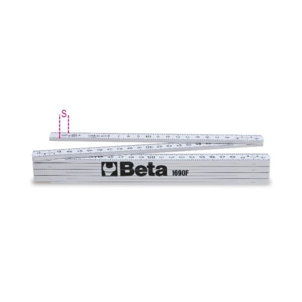 Mètre pliant en fibre de verre classe de précision III