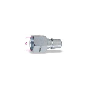 Embout rapide profil Asiatique, filetage femelle, embout cylindrique BSP