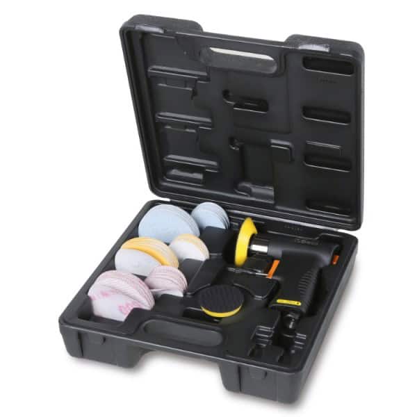 Coffret mini ponceuse roto-orbitale