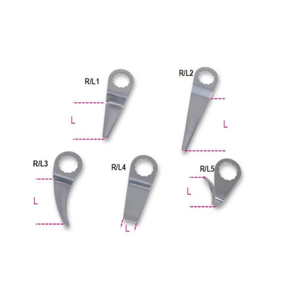 Lames pour couteau vibrant dépose-vitres