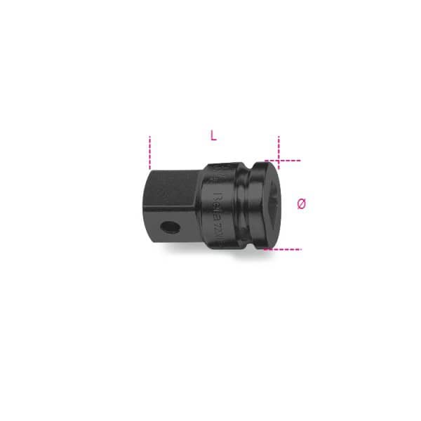 Augmentateur carré femelle 3/8″ et mâle 1/2″