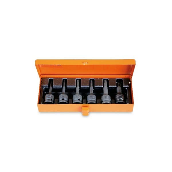 Jeu de 6 douilles à chocs 720TX en coffret métallique