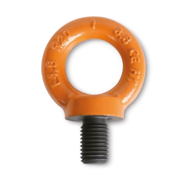Anneau de levage mâle en acier allié, traitement thermique d’amélioration
