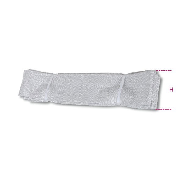 Gaine anti-abrasion pour élingues de levage, en polyester haute ténacité (PES) avec substrat élastomère