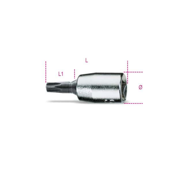 Douille tournevis pour vis Torx®
