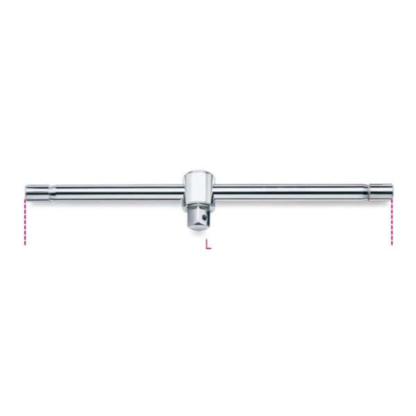 Poignée coulissante carré mâle 1″